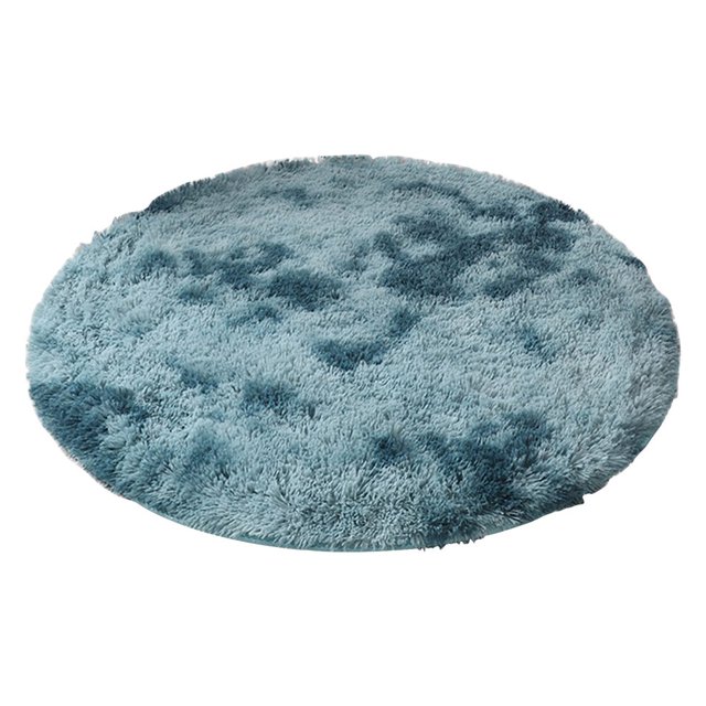 Estbridge Multicolor Round Rug For Girls Bedroom Circle Rug For Room Carpet For Teen Girls Room Circular Rug For Nursery Room Fuzzy Plush Rug For Dorm Cute Room Decor For Baby