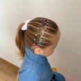 thumbnail image 4 of 1000 Pack Disposable Elastic Hair Bands for Girls Fashion Colorful Stretchable Rubber Ties Bulk Assortment 1000PCS, 4 of 6