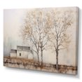 thumbnail image 2 of Designart Large Tree Canvas wall art, Rustic Farmhouse Tree Scenery , Trees Wall art decor, Brown Canvas wall art, 40x30 inches, 2 of 5