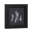 thumbnail image 1 of Œuvre d'appoint encadrée 15 x 15 avec feuilles d'arbre, 1 of 4