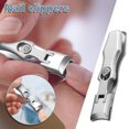 thumbnail image 4 of TopLLC Stainless Steel Anti-splash Large Opening Nail Clippers Self-locking Portable Large Nail Clippers Specializing In Thick And Hard Toenails Nail clippers, 4 of 5