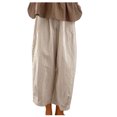 thumbnail image 2 of LOVZFMLL Combinaison pour Femme, Imprimée d'Été Sans Manches, Dos Nu, Ample, Longue, Beige, TG, 2 of 4