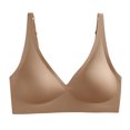 thumbnail image 1 of Kcodviy Women Comfortable Traceless Sports Bras for Women Strapless Solid Color Sleeping Bra Medium Sports Bra for Women Compression Bra for Women Bras Cotton Sports Bras for Women, 1 of 3