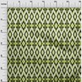 thumbnail image 2 of oneOone Cotton Flex Fabric Geometric Ikat Print Sewing Fabric BTY 40 Inch Wide, 2 of 4