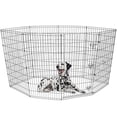 thumbnail image 1 of Vibrant Life Dog Pen, Indoor & Outdoor Pet Exercise Play Pen, 48in, 1 of 5