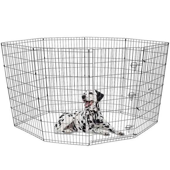 Vibrant Life Dog Pen, Indoor & Outdoor Pet Exercise Play Pen, 48in
