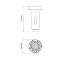 thumbnail image 2 of Yeacher Spayer Head Sink 2 Functions Spray Head G1/2 Pull Out Spray Head Nozzle for Kitchen Pull Down Replacement Spray Head Kitchen Tap Sprayer Spout, 2 of 6