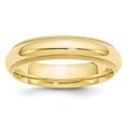 thumbnail image 1 of 10KY 5mm Milgrain Comfort Fit Band Size 6 Size 6, 1 of 2