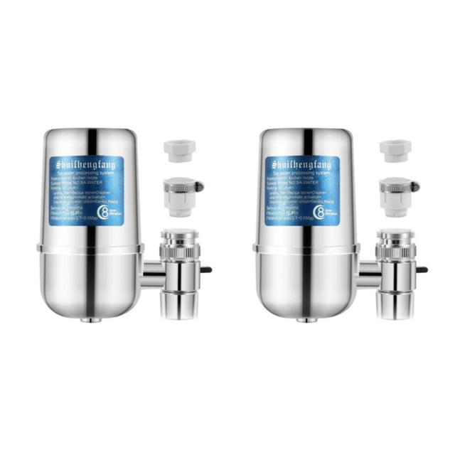 maskred Healthier Drinking Water With Water Filters Safe And Efficient Multifunctional Metal As Shown 2Set
