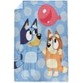 thumbnail image 3 of Bluey 'Ballons Flottants' Couverture en Peluche, 100% Polyester, 3 of 4