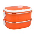 thumbnail image 3 of Kilougeis Liquidation Contenants de Rangement pour Aliments Contenant pour Aliments Chauds Boîte Rectangulaire d'Isolation Boîte à Lunch en Acier Inoxydable Contenant de Rangement pour Aliments Boîte d'Isolation pour Aliments Chauds pour Enfants, 3 of 9