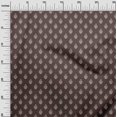 thumbnail image 3 of oneOone Cotton Flex Brown Fabric Block Craft Projects Decor Fabric Printed By The Yard 40 Inch Wide, 3 of 4