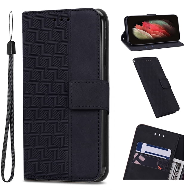 Case for Nokia C2 2nd Edition Durable Magnetic PU Leather Card Holder Wallet Flip Cover