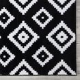 thumbnail image 3 of A2Z Trendy 7984 Geometric Modern Medium Office Black White Soft Area Rug Tapis Carpet Nursery, 3 of 6