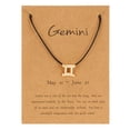 thumbnail image 1 of TopLLC Bracelets Paper Card Twelve Nylon Rope Alloy Adju Stable Bracelet Gift paper bracelet, 1 of 1