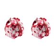 thumbnail image 1 of VONKY Japanese Drawstring Bag Coin Purse Food Pouch Durable and Portable Wine Red Cherry 14x12x16cm 2Set, 1 of 6