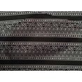 thumbnail image 4 of oneOone Cotton Cambric Fabric Leaves & Chevron Block Printed Craft Fabric BTY 56 Inch Wide, 4 of 4