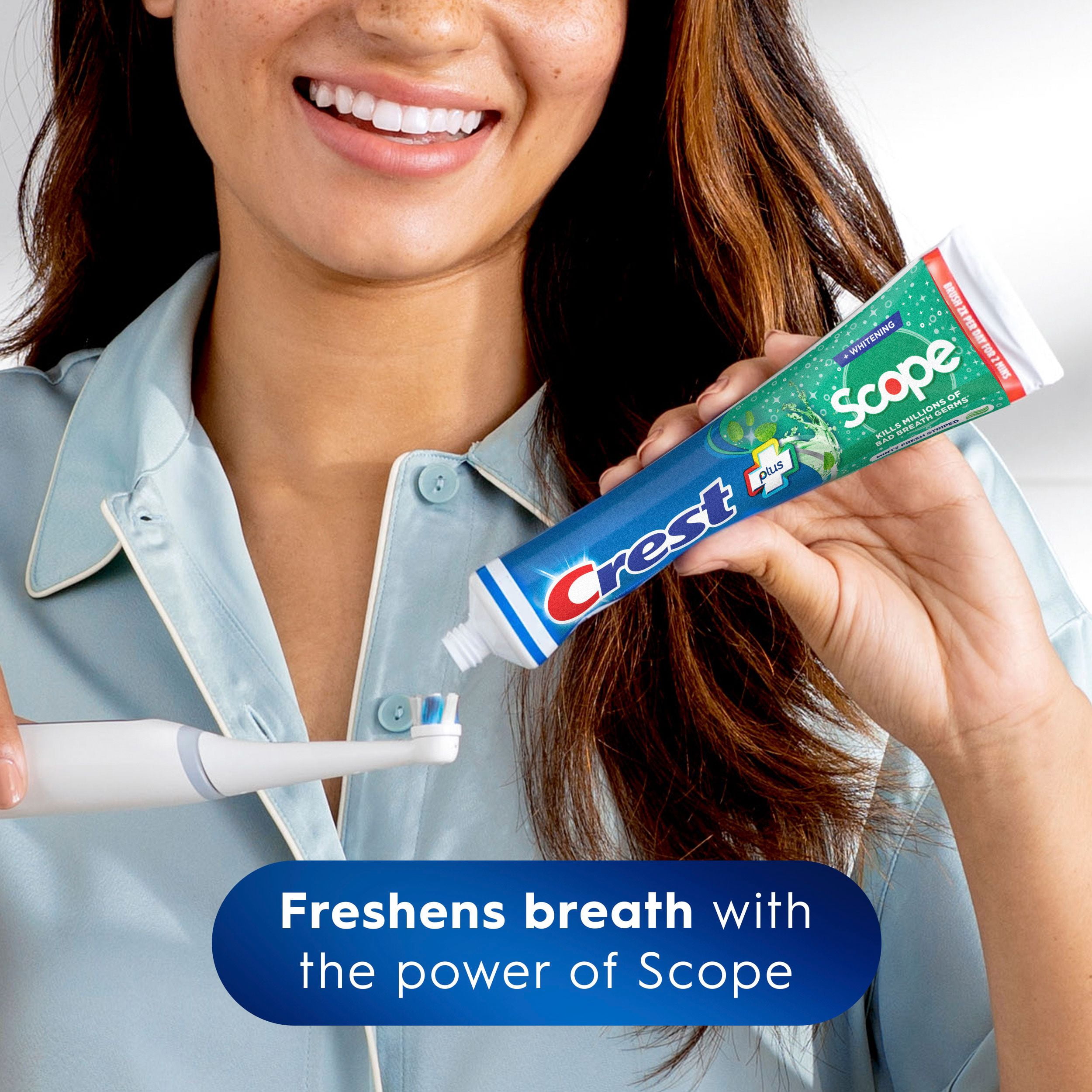 Crest Complete Blanchissant Plus Scope Menthe Fraîche Dentifrice 20ml