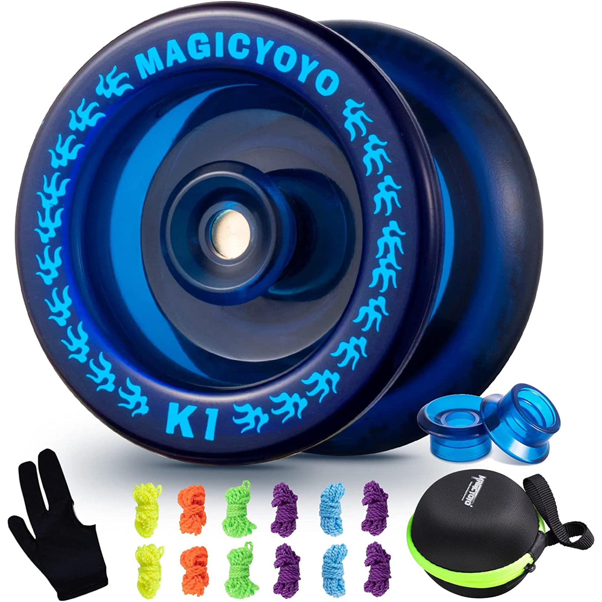 【Yoyo様用①】 MAGICYOYO K1 - Blue Responsive YoYo for Kids Beginners, Solid