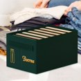 thumbnail image 4 of GUOOL Clothes Storage Box Clothing Storage Bucket Dirty Clothes Basket Storage Baskets 36cmx25cmx20cm, 4 of 9