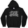 thumbnail image 1 of Ozzy Osbourne Vintage Logo Black Small Hoodie, 1 of 3