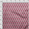 thumbnail image 2 of oneOone Tissu Popeline de Coton Ogee Flame Stitch_imprimé Tissu 1 Yard 42 Pouces de Large, 2 of 4