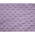 thumbnail image 4 of oneOone Polyester Lycra Light Purple Fabric Rabbit Animal Quilting Supplies Print Sewing Fabric By The Yard 56 Inch Wide, 4 of 4