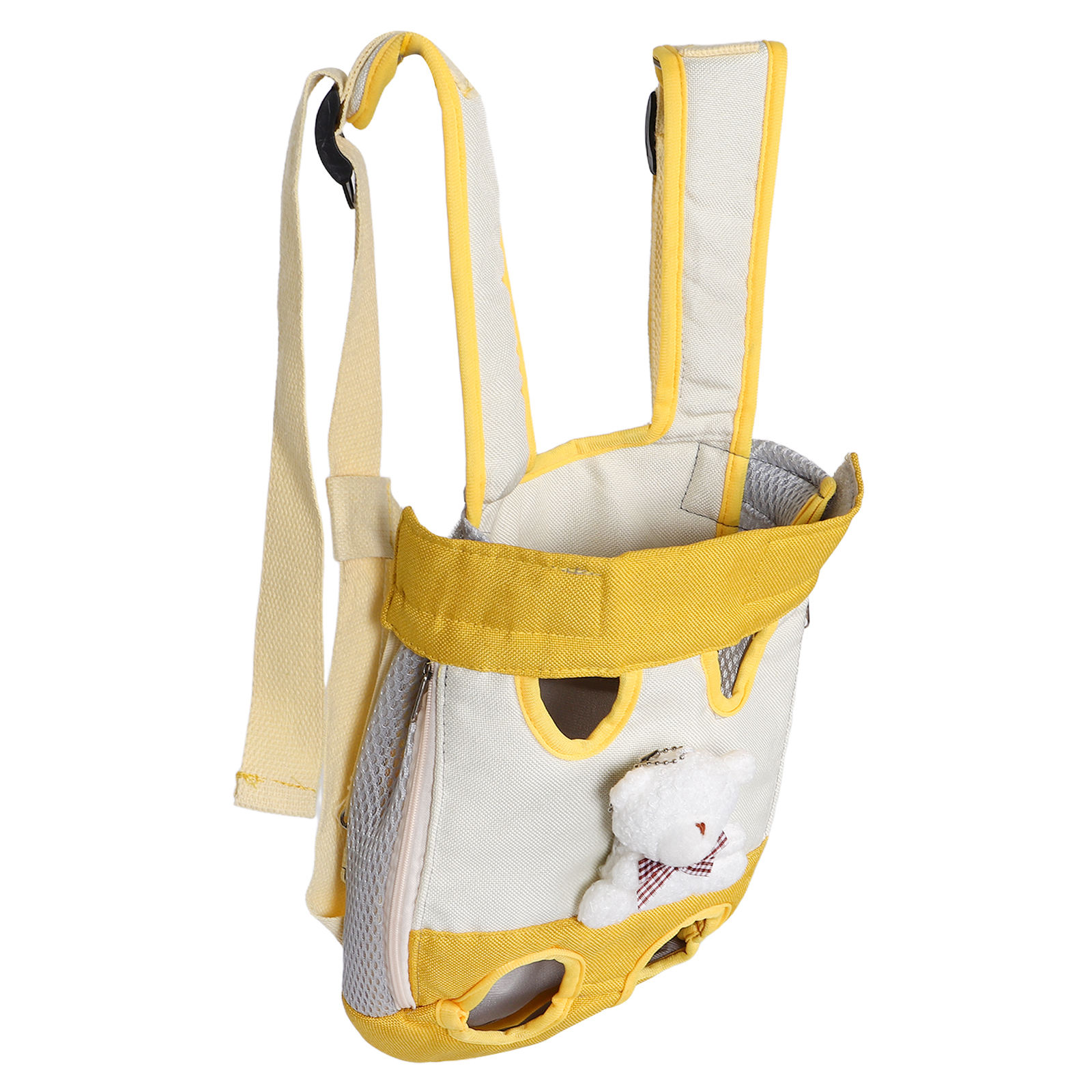 HONITANO Small Dog and Medium Cat Pet Backpack Carrier with Breathable Exterior and Easy Access