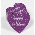 thumbnail image 2 of Inkdotpot Happy Holiday Bottle Tag Real Silver Foil Favor Hang Tag 50 Pack, 2 of 6