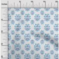 thumbnail image 2 of oneOone Viscose Chiffon Sky Blue Fabric Block Sewing Craft Projects Fabric Prints By Yard 42 Inch Wide-DZ, 2 of 5