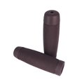 thumbnail image 2 of facefd 2pcs Motorcycle Motorbike Recoil Rubber Gel 7/8" 22mm Handlebar Grips Coffee, 2 of 5