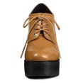 thumbnail image 2 of Unique Bargains Bottines à Plateforme à Talon Bloc Haut pour Femmes, 2 of 5