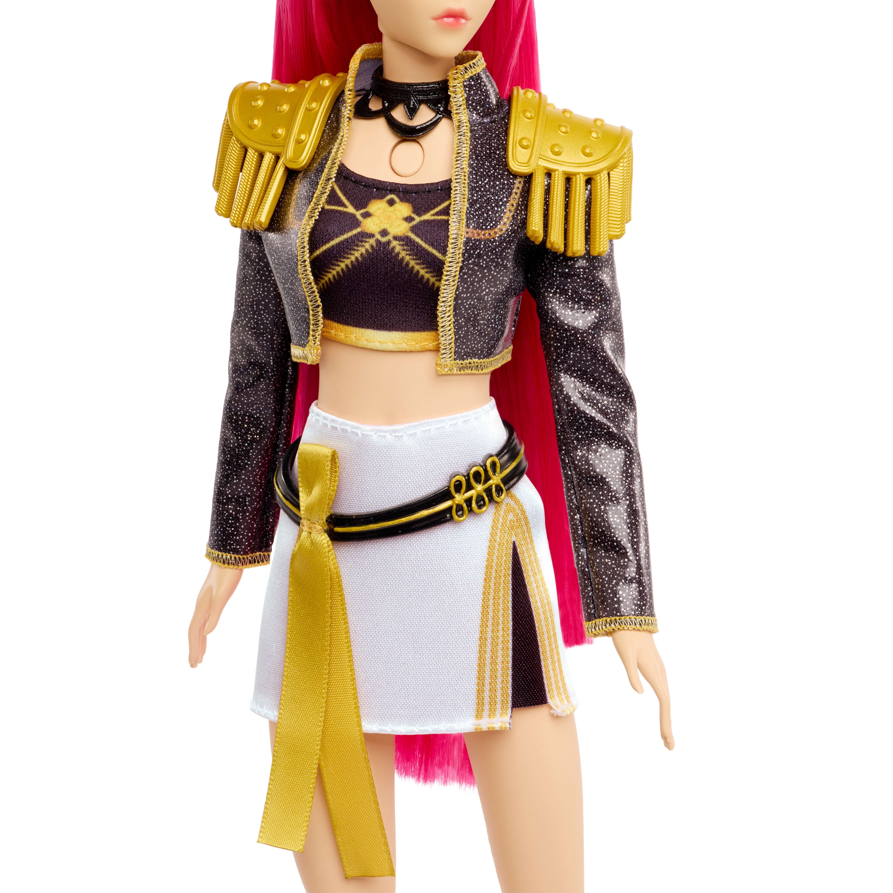KPop Demon Hunters HUNTR/X Mira “Golden” Singing Doll in Removable Outfit & 5 Posable Joints