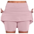 thumbnail image 1 of Jupe de Tennis Décontractée pour Femmes avec Poche, Tenue Active pour Yoga, Sport, Performance, Style Jupe-Short, 1 of 6
