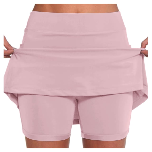 Jupe de Tennis Décontractée pour Femmes avec Poche, Tenue Active pour Yoga, Sport, Performance, Style Jupe-Short