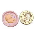 thumbnail image 1 of -shaped Stamp Head 3D Relief Copper Head for Wedding Card (Triceratops), 1 of 10