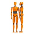 thumbnail image 1 of Advanced Graphics 2791 75 x 22 & 75 x 10 Po. Crash Test Dummies Découpe en Carton, 1 of 4