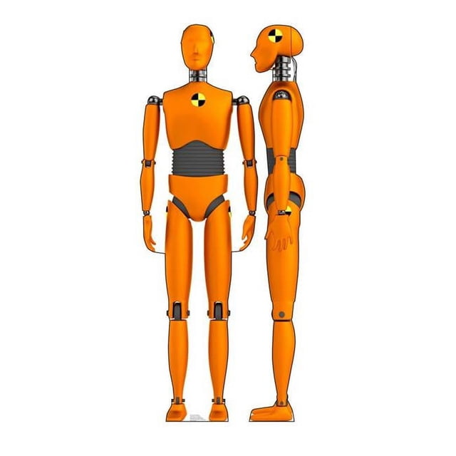 Advanced Graphics 2791 75 x 22 & 75 x 10 Po. Crash Test Dummies Découpe en Carton