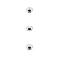thumbnail image 3 of Baohd Desk Hole Cover Round Waterproof Detachable Insulative Round Anti-rust Adjustable Nonslip Desktop Cable Fixing Grommet 50mm Silver 3Set, 3 of 6