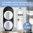 thumbnail image 2 of Waterdrop WD-G2MRO Filtre, Durée de Vie de 2 Ans, Remplacement pour WD-G2-B, WD-G2-W Système d'Osmose Inverse, 2 of 3