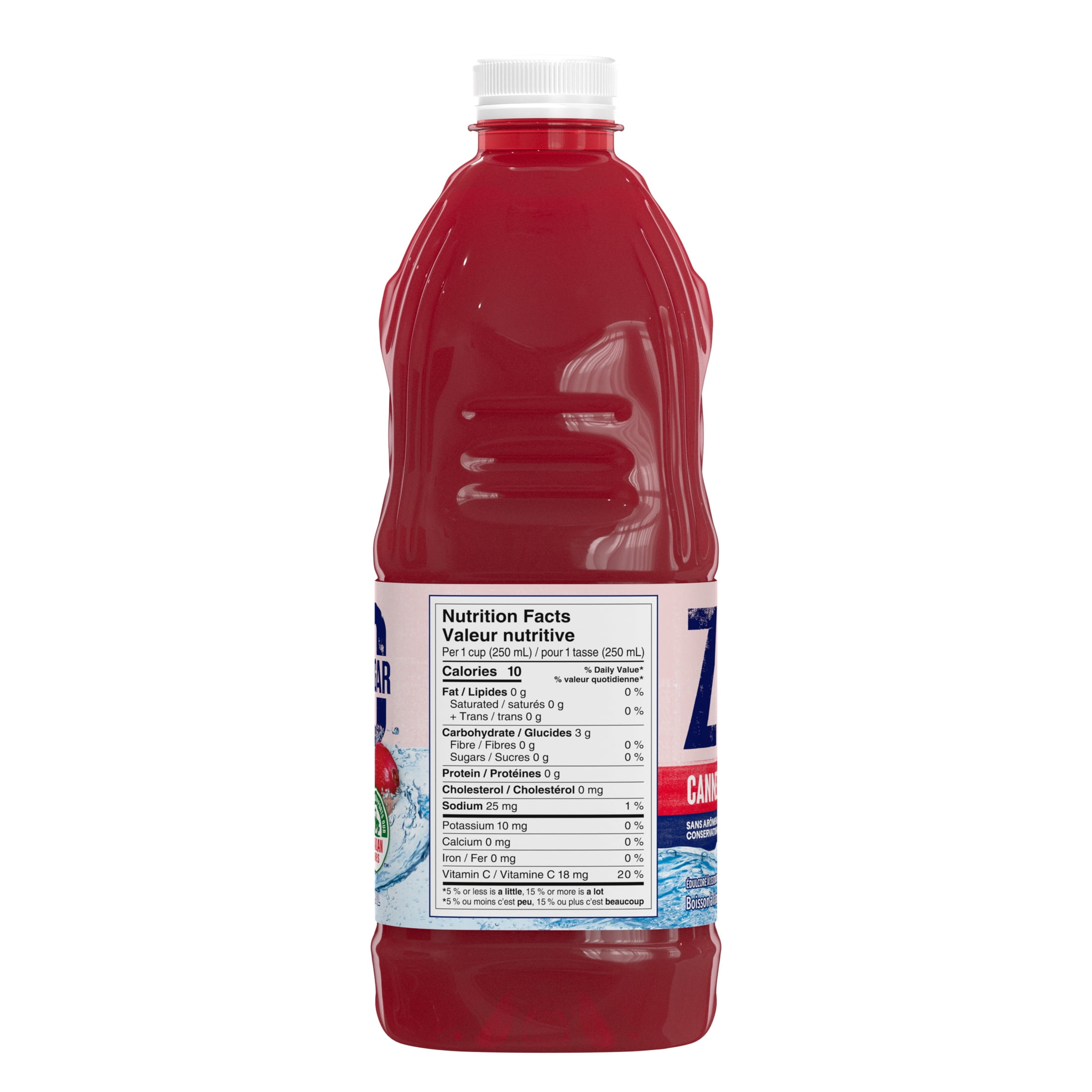 Ocean Spray Cranberry ZERO Sugar 1.89L