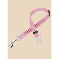 thumbnail image 3 of 1pc Dog Car Safety Belt Leash Adjustable Elastic Buffer Retractable Pet Vehicle Seatbelt, 3 of 4
