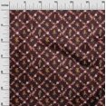 thumbnail image 3 of oneOone Velvet Maroon Fabric Cowboy Sewing Craft Projects Fabric Prints By Yard 58 Inch Wide, 3 of 5