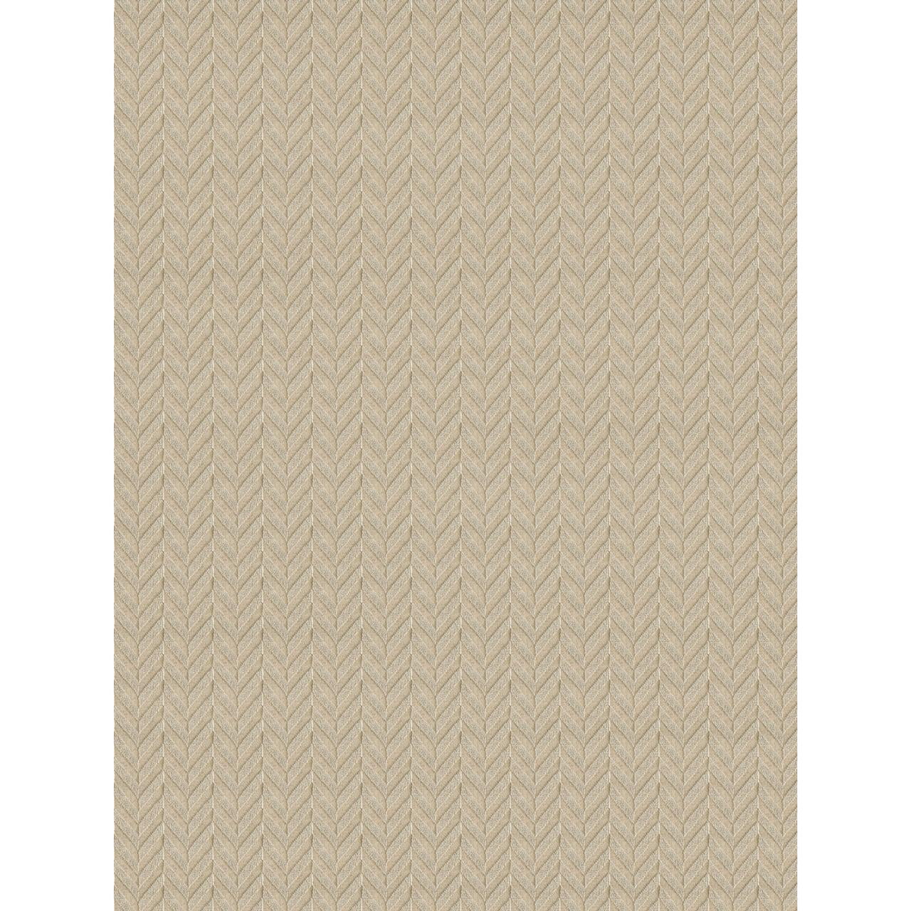 Mainstays 6 ft. x 8 ft. Tan and Grey Needlepunch Jute Outdoor Rug, Silver Mist