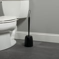 thumbnail image 3 of Mainstays Self-Closing Toilet Brush Holder with Cleaning Brush, Assorted Colors, 3 of 8