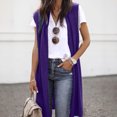 thumbnail image 1 of Simua Womens Long Sweater Vests Sleeveless Open Front Cardigan Vest Long Cardigan Tops Coat for Fall winter, 1 of 6