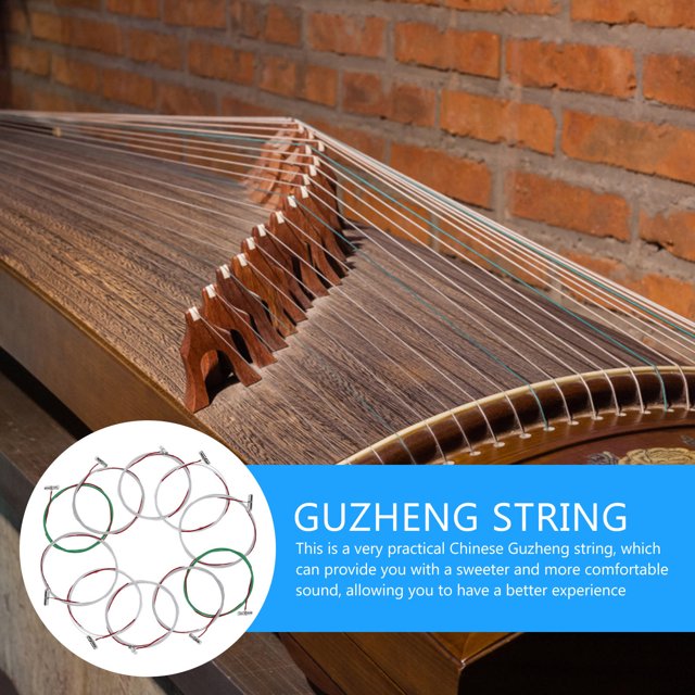 Raindrops 10Pcs Metal Guzheng B Strings For Guitar Strings And Lute Instrument Players