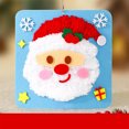 thumbnail image 3 of E Christmas Handmade Sewing And Yarn Embroidery Painting Materials Diy Craft Kit 7.8 X 7.8 Inches Style E, 3 of 7