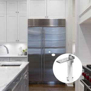 REOFLYUP 2Pcs Congélateur Charnière Alliage de zinc Positionnement précis Propriétaires Appareils de cuisine
