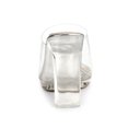 thumbnail image 2 of BLISSFUL STEP Women's Clear Platform Blocked Heel Slides Sandals, 2 of 7
